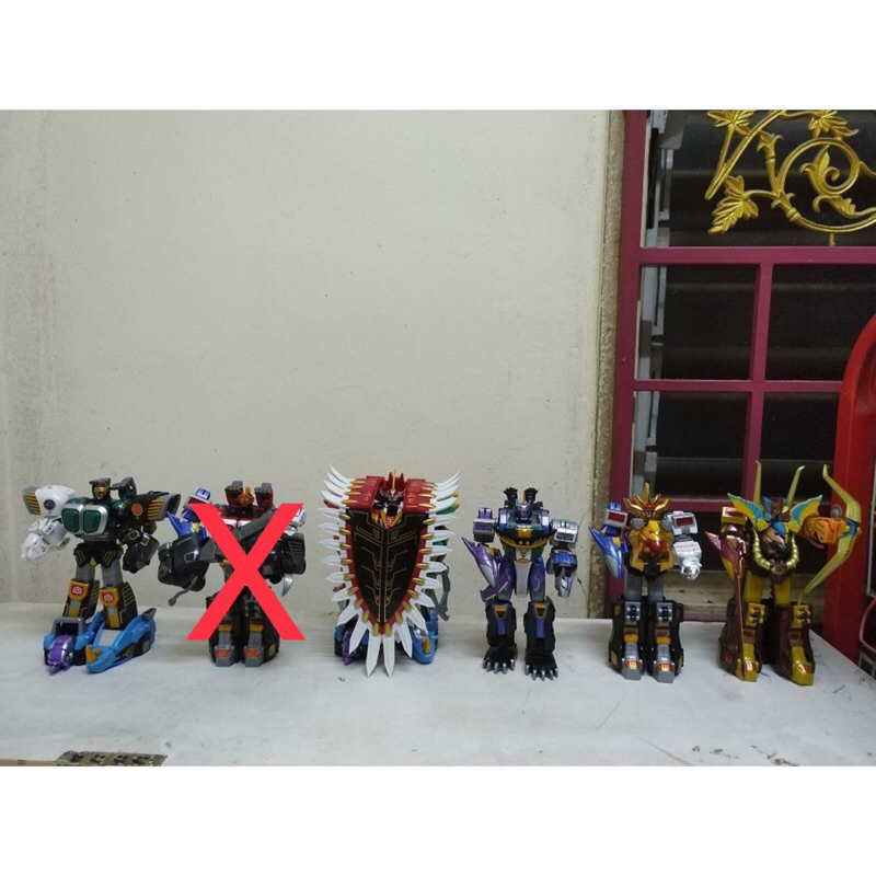 Jual Power Rangers Wild Force Hyakujuu Gaoranger Gao King Hunter Muscle ...