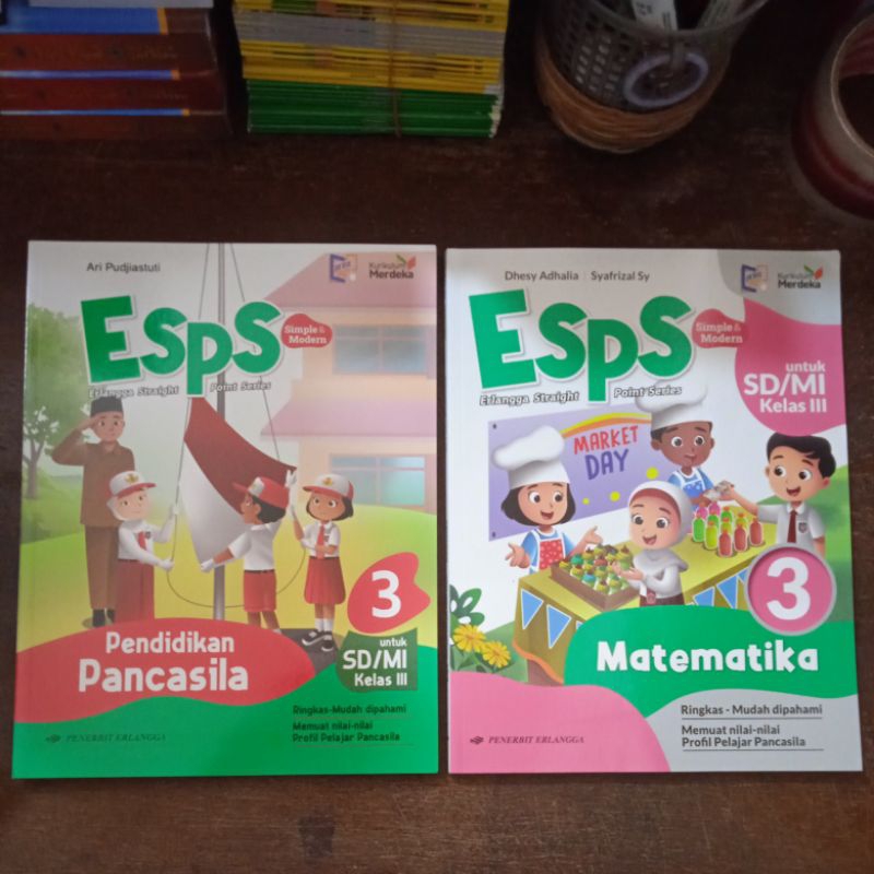 Jual Kelas 3 SD/MI ESPS Pendidikan Pancasila, ESPS Matematika, ESPS ...