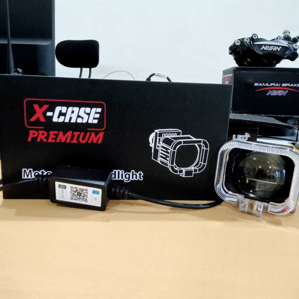 Jual Projector Biled Matrix X1+Shroud+Konek HP 1.5 inch dan devil jauh ...