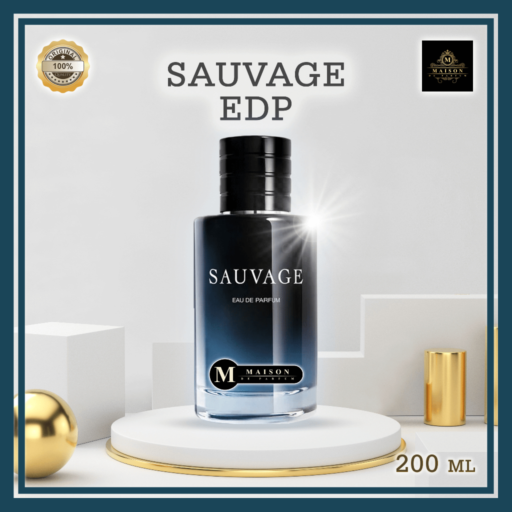 Sauvage Edp Sauvage Eau De Toilette 200ml Dio* Sauvage EDP 60ml