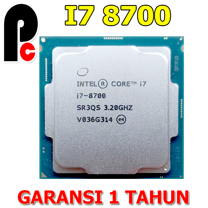 Jual Processor Intel core i7 GEN8 DDR4 LGA 1151/ i7 8700 / i7 8700k 3 ...