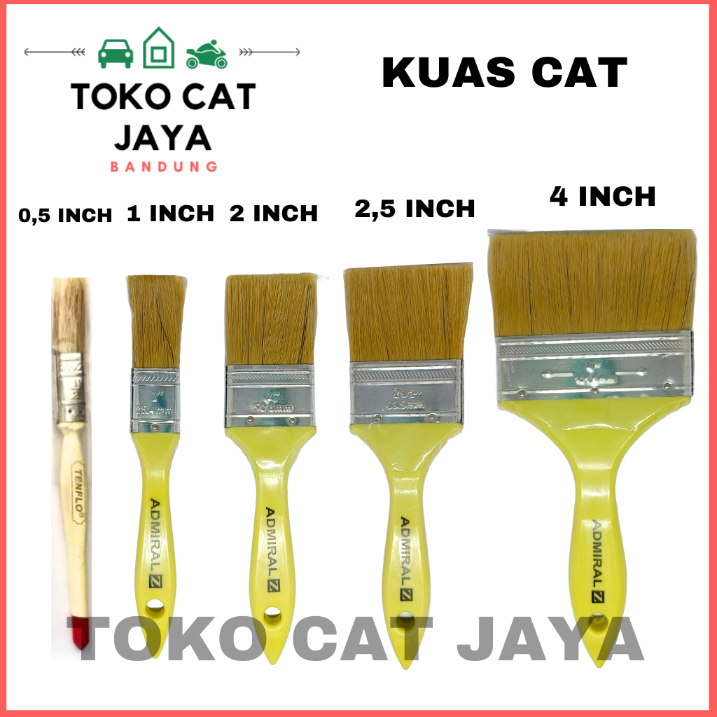 Jual Kuas Cat Ukuran Inch Shopee Indonesia