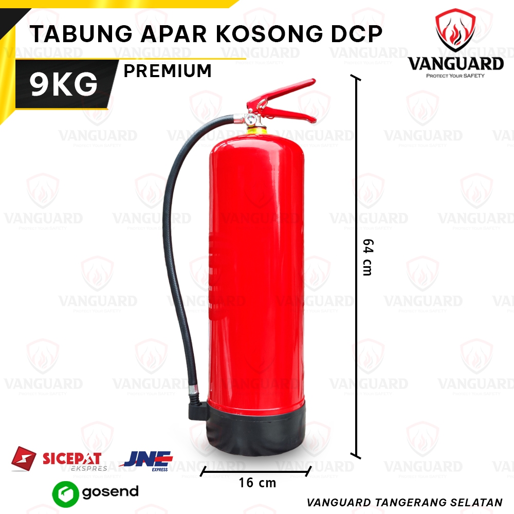 Jual Tabung Apar Dcp 9 Kg Kosong Ce Vanguard Set Komplit Premium