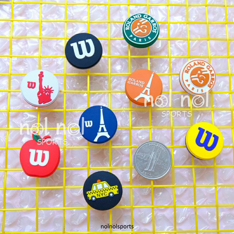 Jual NNS Wilson dampener satuan damper peredam anti getar raket tenis ...