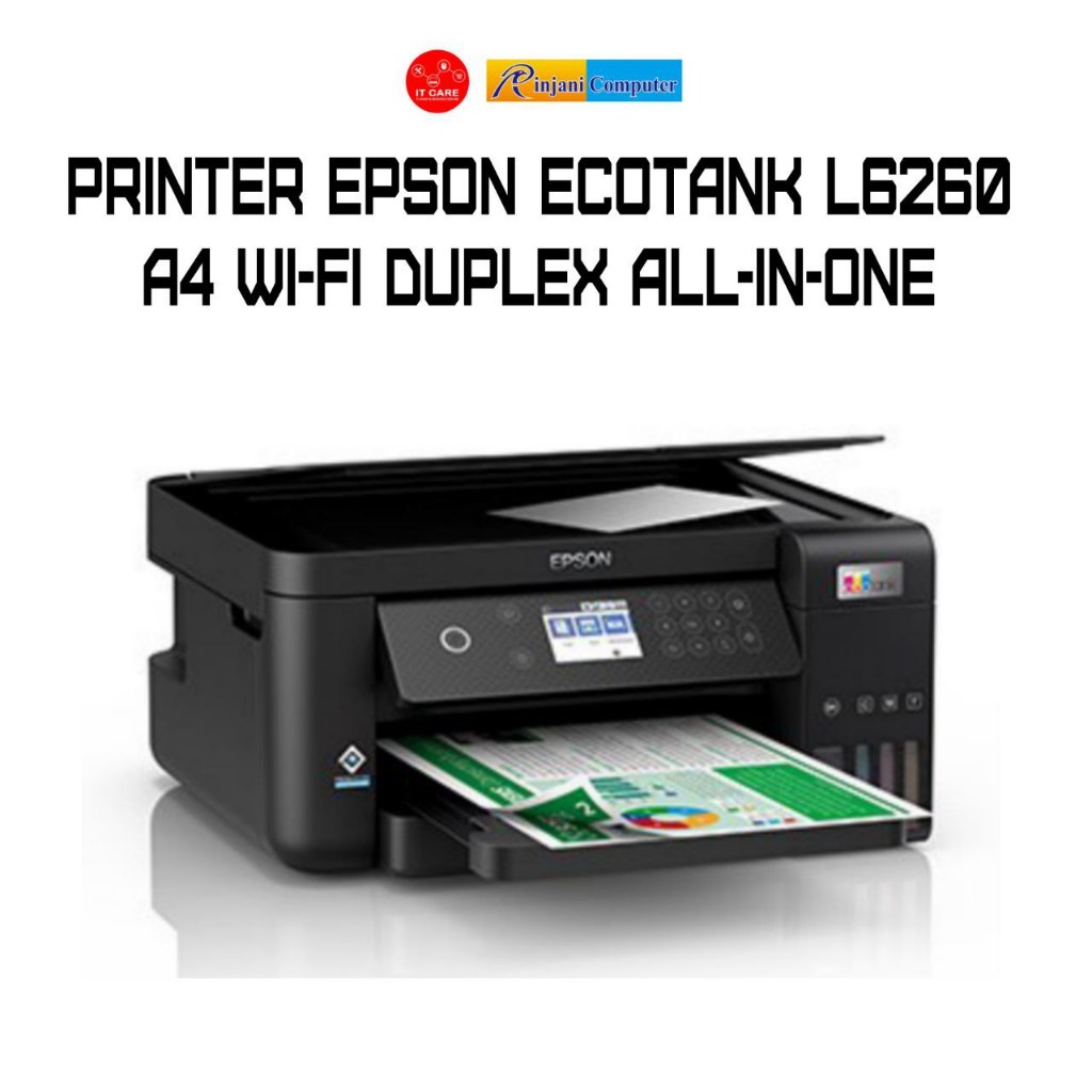 Jual Printer Epson EcoTank L6260 A4 WiFi Duplex AllinOne Ink Tank Shopee Indonesia
