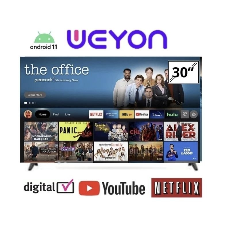 Jual PROMO - Smart TV 30 Inch TV Digital Android | Shopee Indonesia