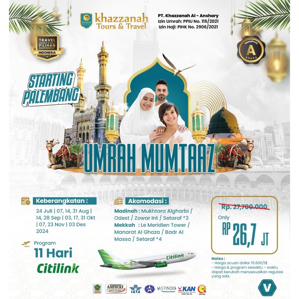 Jual UMRAH MUMTAZ BY CITILINK | Shopee Indonesia