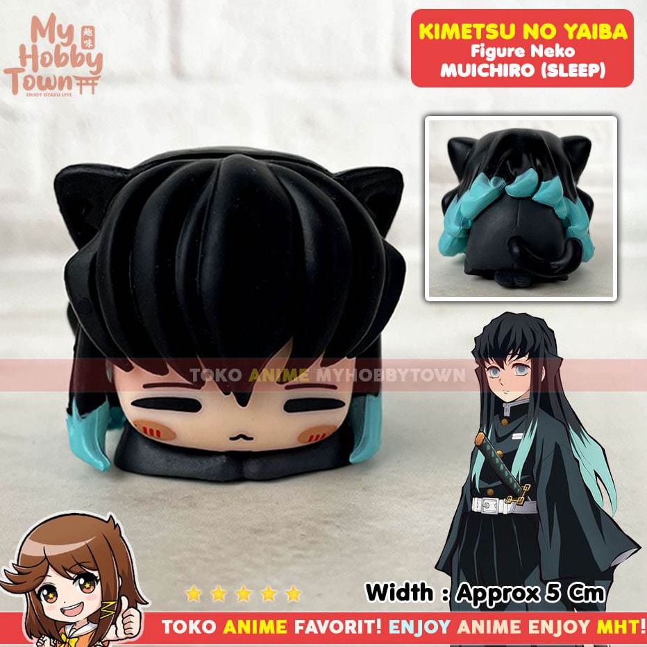 Jual ART J8D4 Figure Anime Demon Slayer Kimetsu no Yaiba Neko Cat Sleep ...