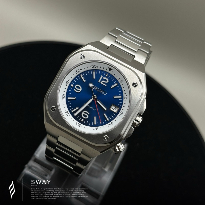 Jual Seiko B&R Mod White Chapter Ring NH35 Automatic Sapphire 42mm ...