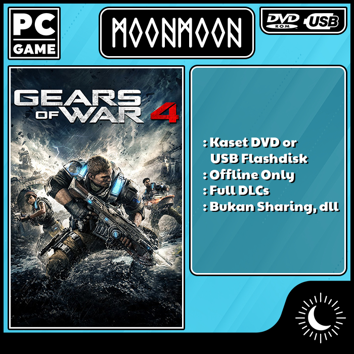 Jual Gears of War 4 (2016) Full DLCs Game PC Laptop | Shopee Indonesia