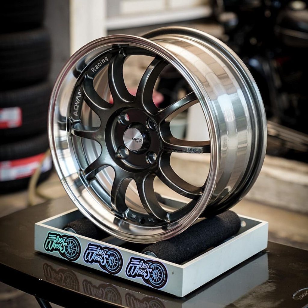 Jual Velg Racing Mobil ADVAN RS-D Ring 15 PCD 4x100 Lebar 6.5 ET 42 ...