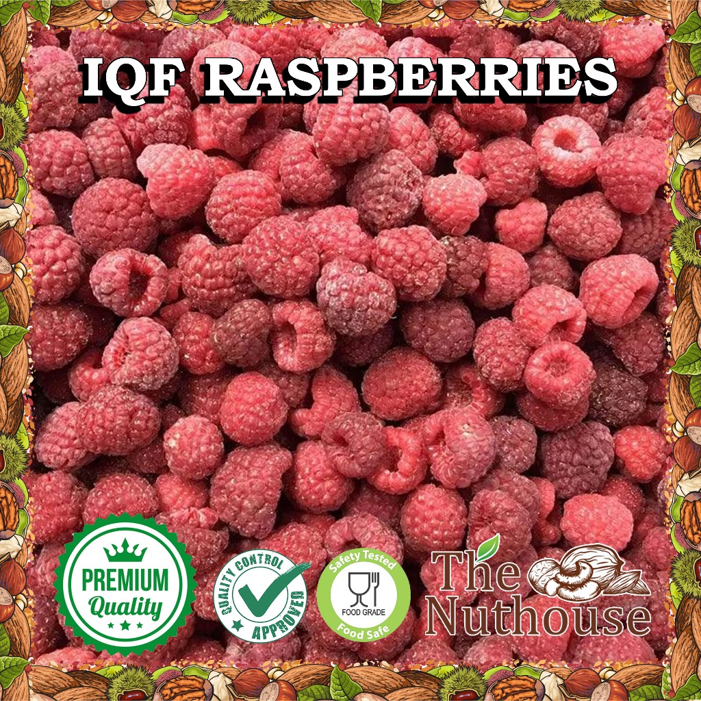 Jual 1kg IQF Raspberries Frozen [Import Quality] / Buah Raspberry Beku ...