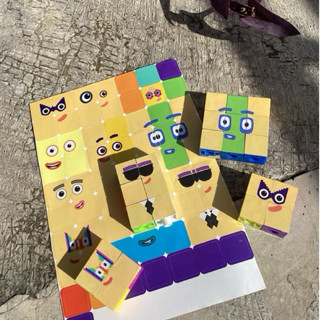 Jual Numberblocks Sticker | Stiker tahan air | Numberblocks Face & Body ...