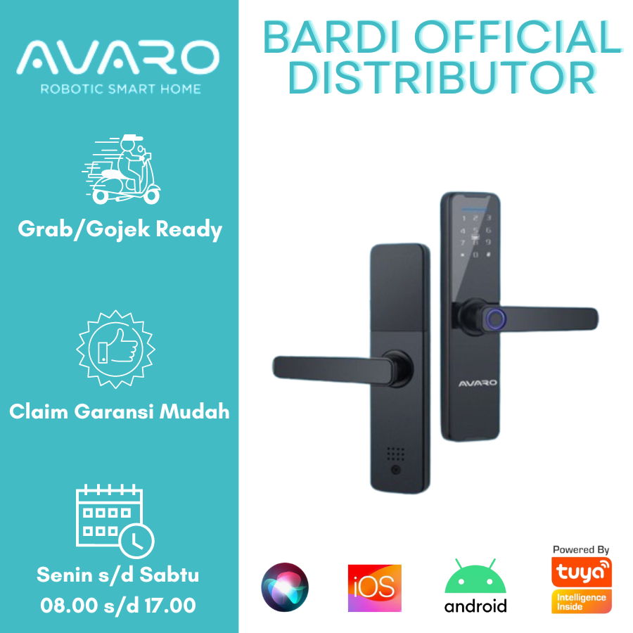 Jual Avaro Smart Door Lock Sl Digital Smart Lock Handle Pintu