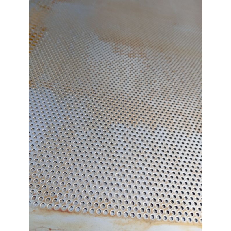Jual plat lubang besi lubang 3,4,5,6,7,8,10 mm tebal 1mm uk.40x80 cm ...