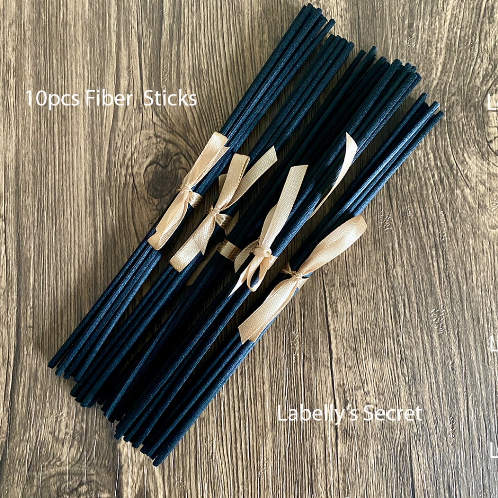 Jual Labelly Secret - Black Fiber Stick Reed Diffuser (10 Pcs) | Shopee ...