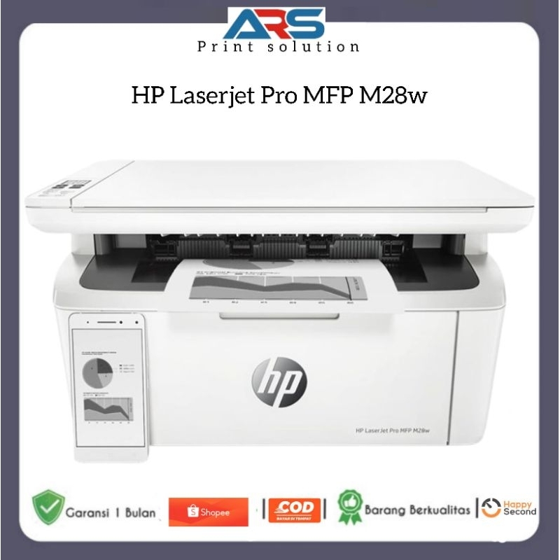 Jual Printer HP Laserjet Pro MFP M28w | Shopee Indonesia