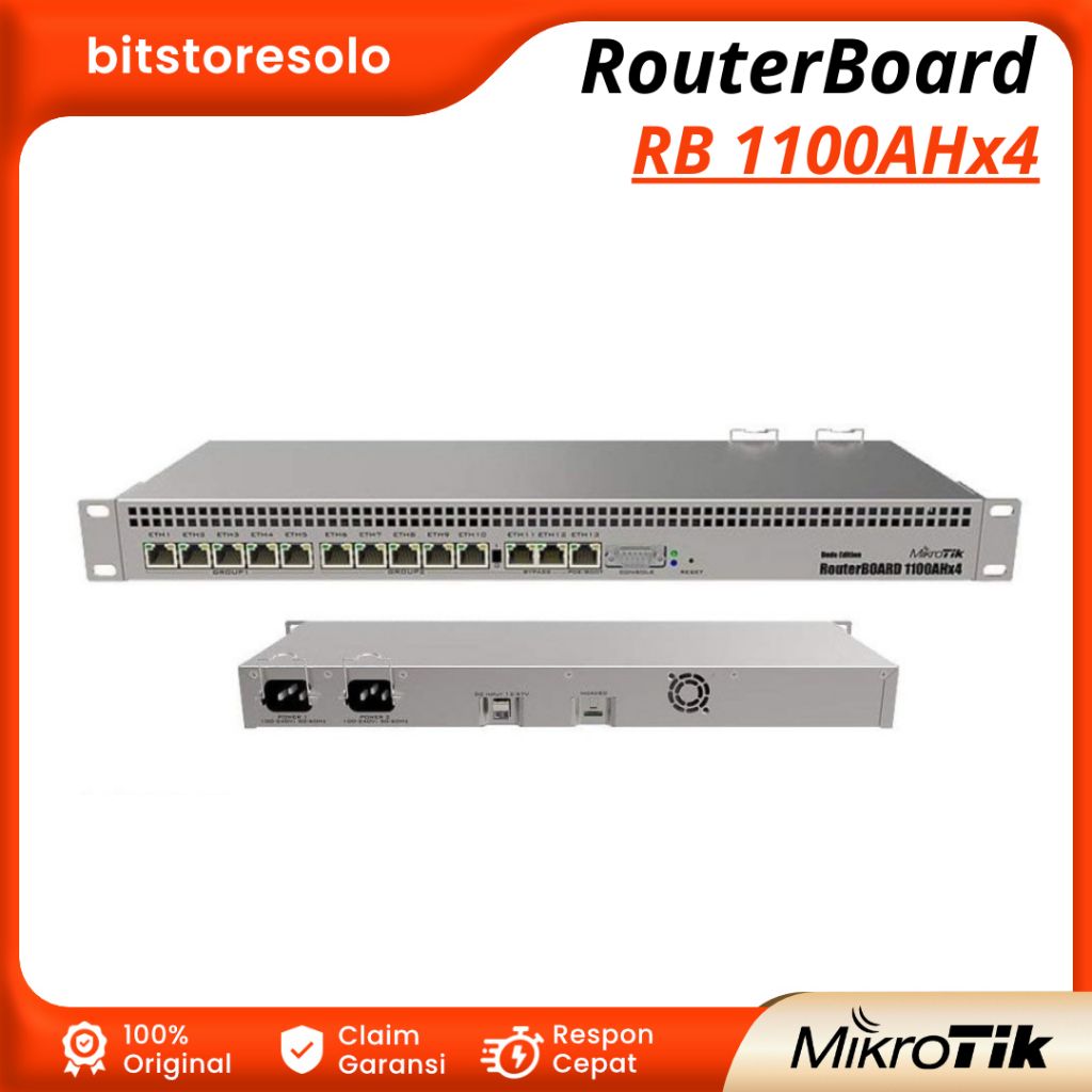 Jual MIKROTIK ROUTER WIFI ROUTERBOARD RB 1100AHx4 | Shopee Indonesia