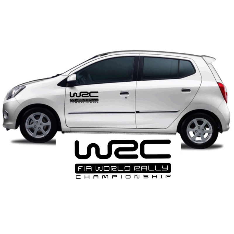 Jual stiker wrc sticker cutting racing wrc universal car | Shopee Indonesia