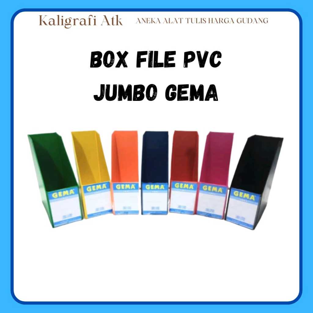 Jual Box file pvc jumbo gema | Shopee Indonesia