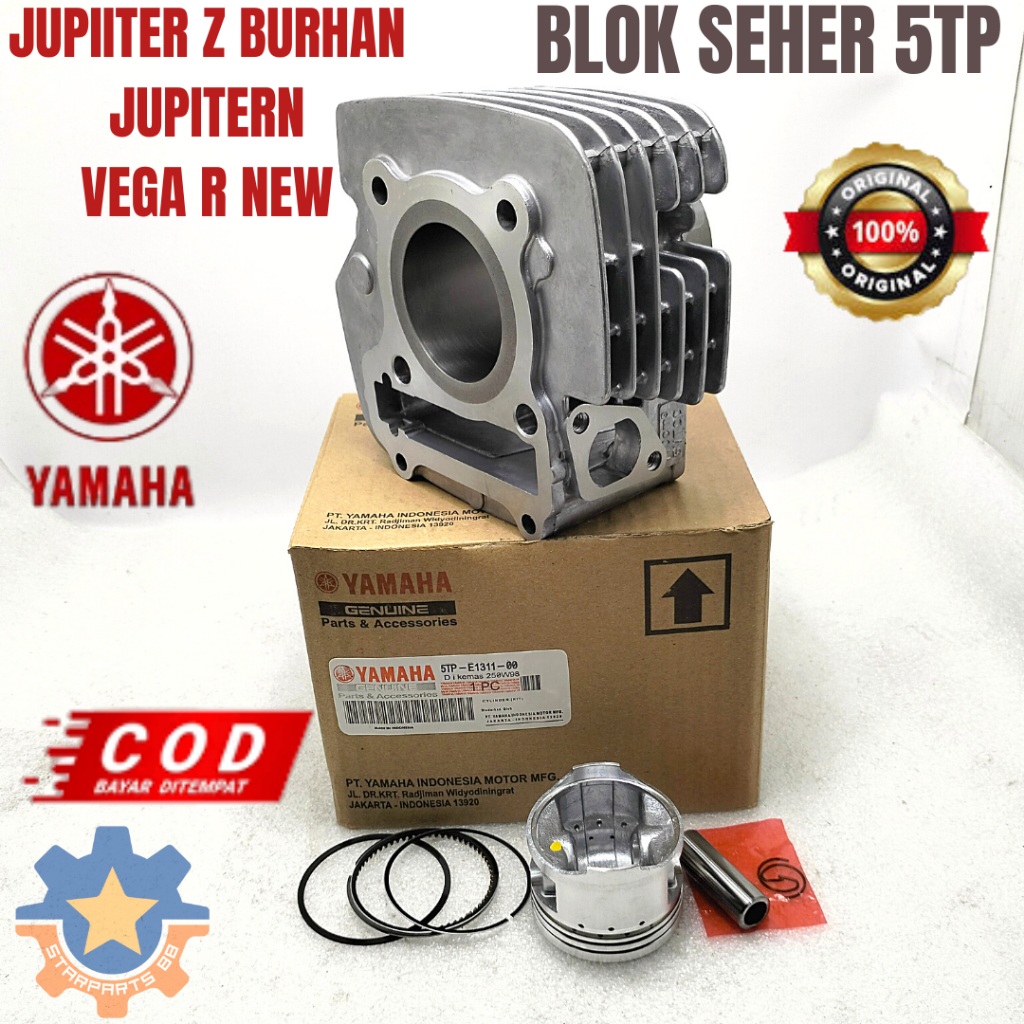 Jual BLOK SEHER 5TP YAMAHA JUPITER Z BURHAN VEGA R NEW KUALITAS ...