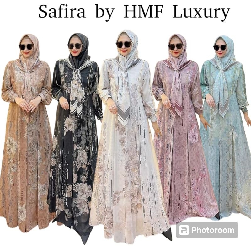 Safira 2-in-1 Hijab Hooded Abaya