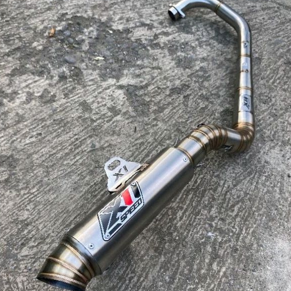 Jual knalpot racing MX king Malaysia Stell Original X1 Speed Slinser ...