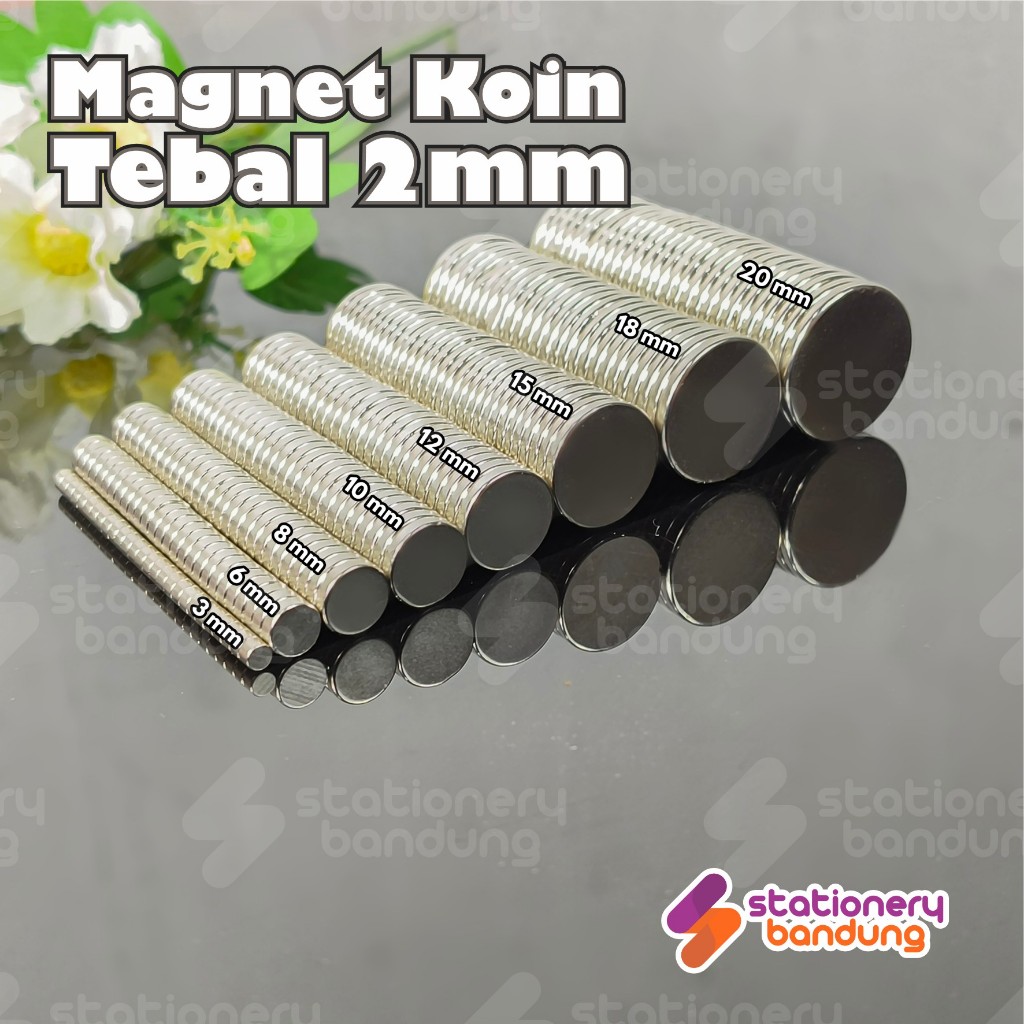 Jual Magnet Magnit Besi Berani Neodymium Ukuran Besar Strong Kuat Bulat ...