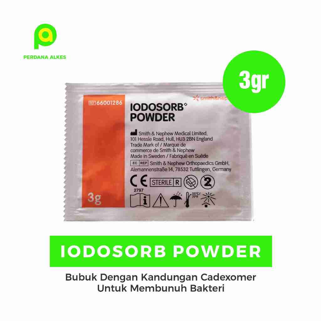 Jual Iodosorb Powder 3 gram untuk Luka Diabetes | Shopee Indonesia