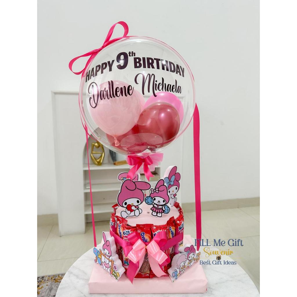 Jual Balon Snack Lucu Topper Bertema Ulang Tahun Bucket Ballon My