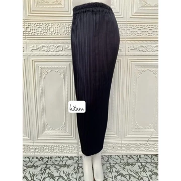Rok Plisket Satin Premium Rok Plisket Polos Rok Span