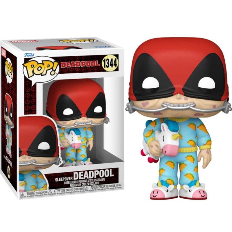 Boneco de vinil Funko POP Marvel Deadpool Parody 9,5 cm com caixa em