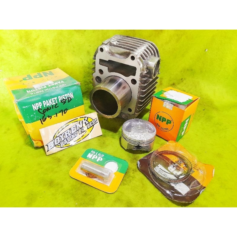 Jual PAKET BORE UP BLOK KARISMA/KHARISMA/SUPRAX 125 PISTON 58/58.5/59