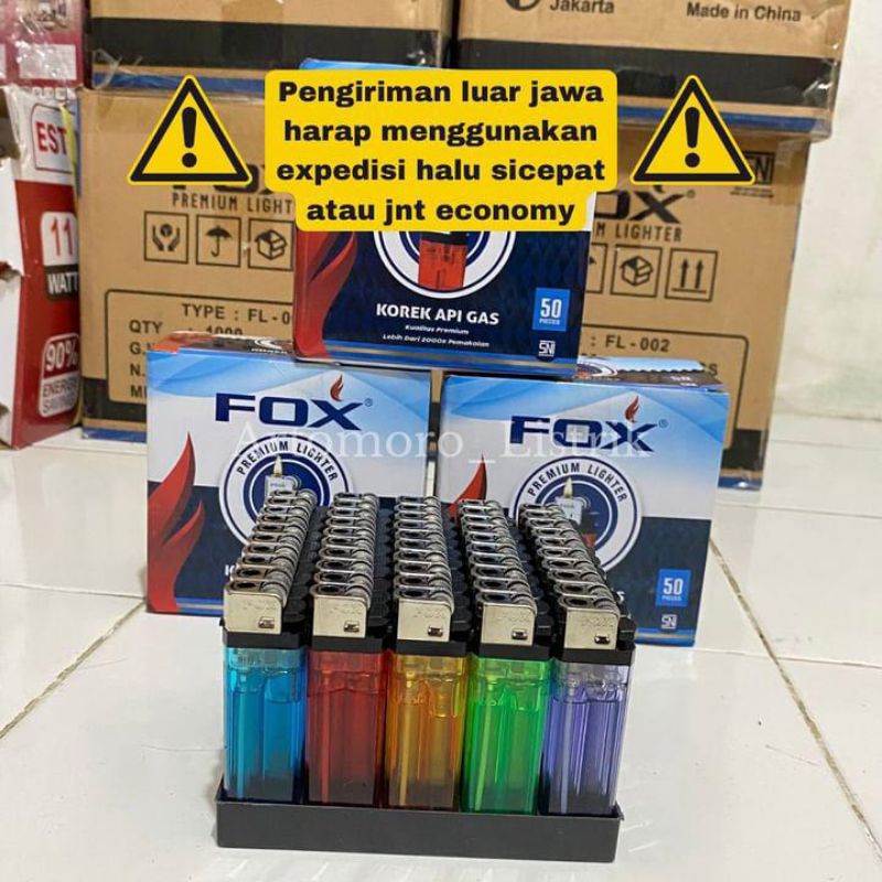 Jual (Isi 50Pcs) Korek Fox /Korek Api Las Vegas/Korek Api/Korek/Korek ...