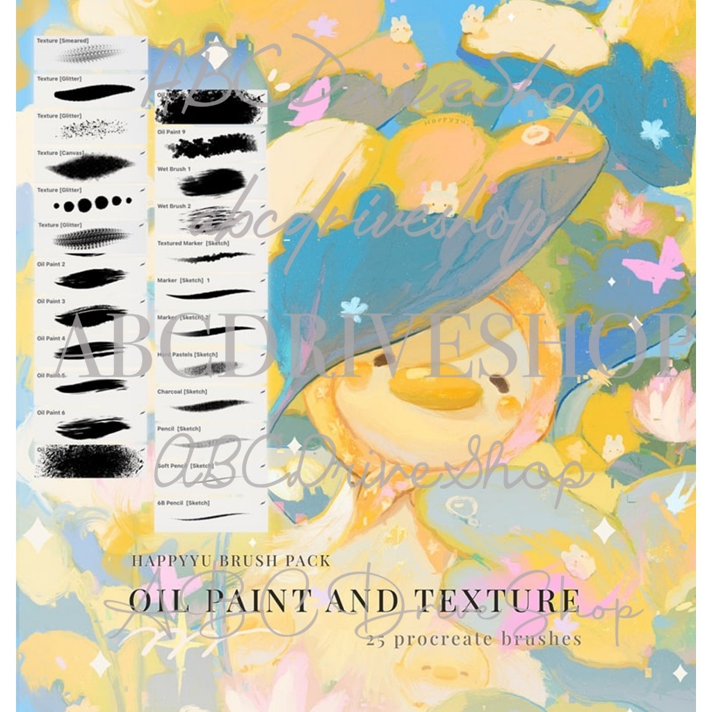 Jual Procreate Brush - Oil Paint and Texture | Shopee Indonesia