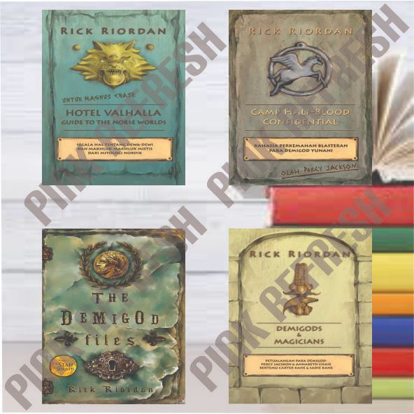 Jual Demigod FilesDemigod & MagiciansHotel ValhallaCamp HalfBlood Shopee Indonesia