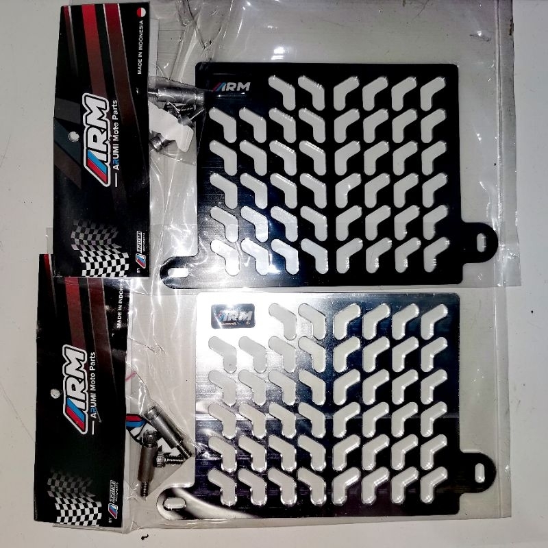 Jual Cover radiator -MODEL PATTERN- FULL CNC ALUMUNIUM - ARM - NMAX ...