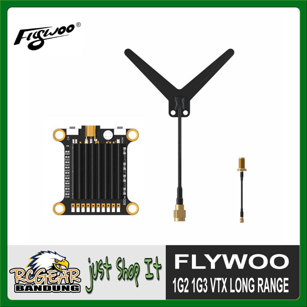 Jual Flywoo 1 2ghz 1 3ghz Video Transmitter Vtx 1g3 9ch Long Range Analog Vtx For Fpv Drones