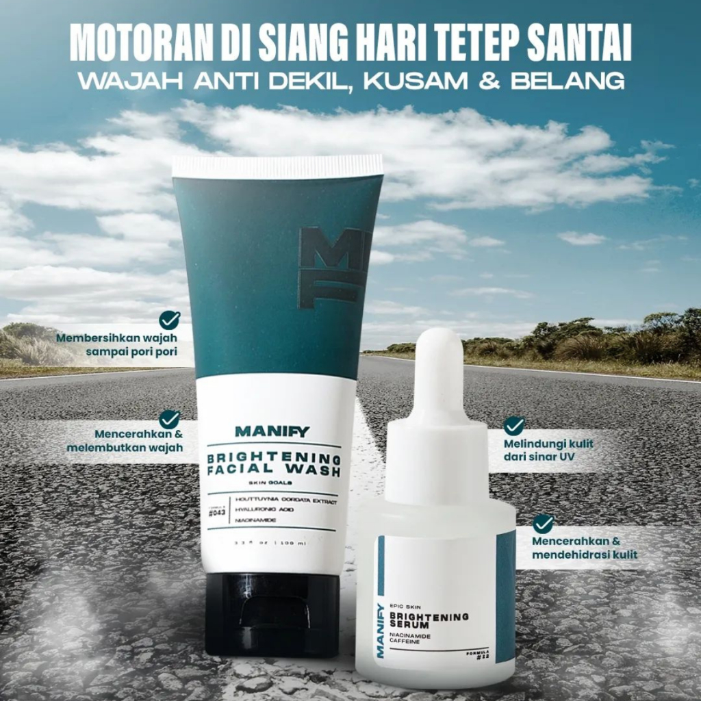 Jual MANIFY Brightening Duo Set | Shopee Indonesia