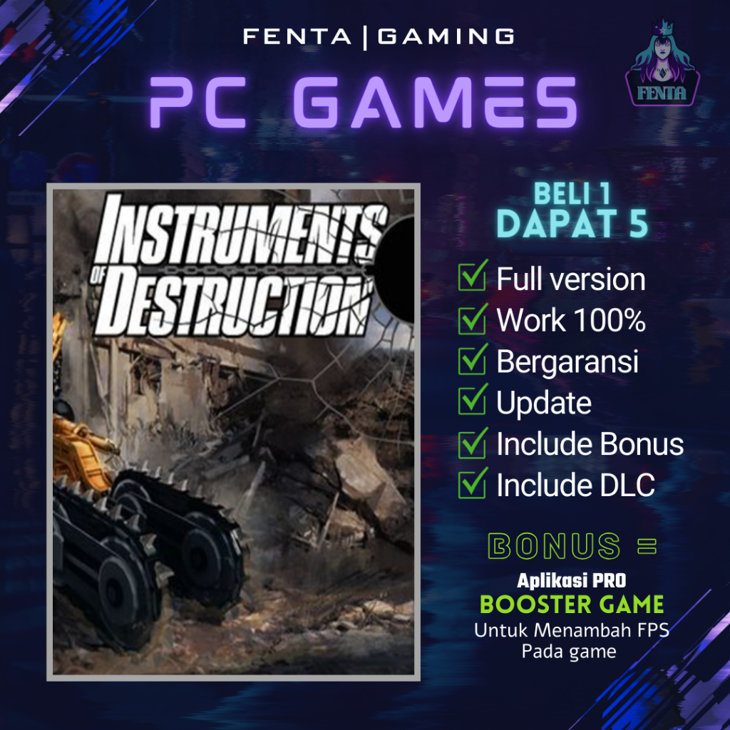 Jual instruments of destruction game pc game laptop shopee indonesia