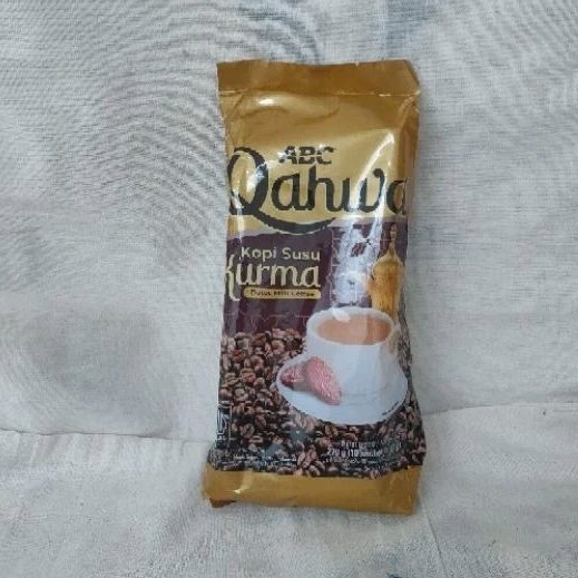 Jual ABC Qahwa KOPI SUSU Kurma 10 sachet x 27 gr , minuman kopi renceng