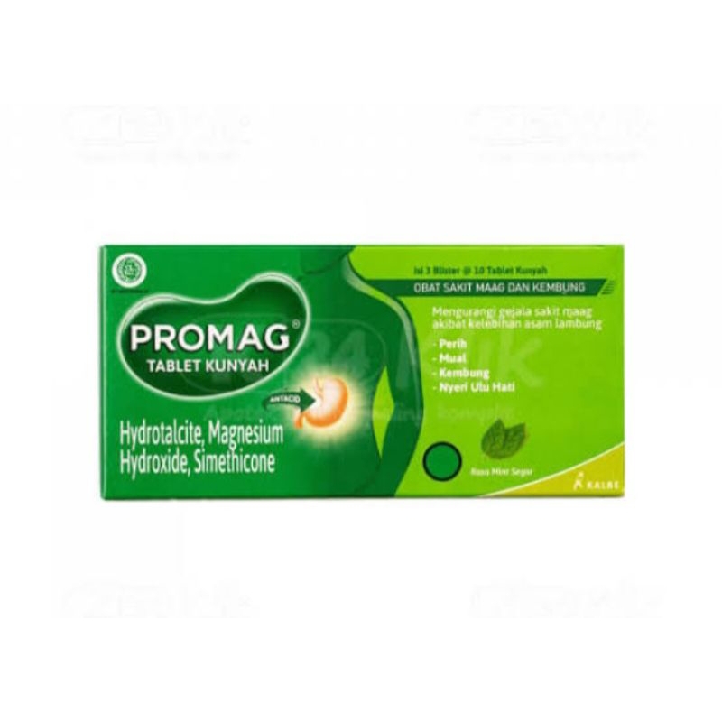 Jual Promag 1 kotak isi 3 lembar, 1 lembar isi 10pcs | Shopee Indonesia