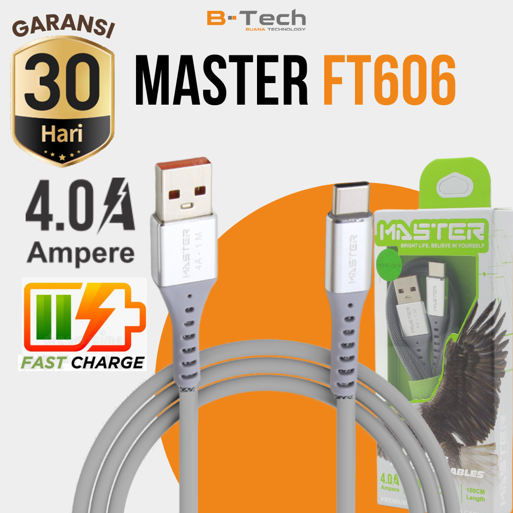 Jual Kabel Data Fast Charging 4A Type C PD Micro USB iOS Lightning ...