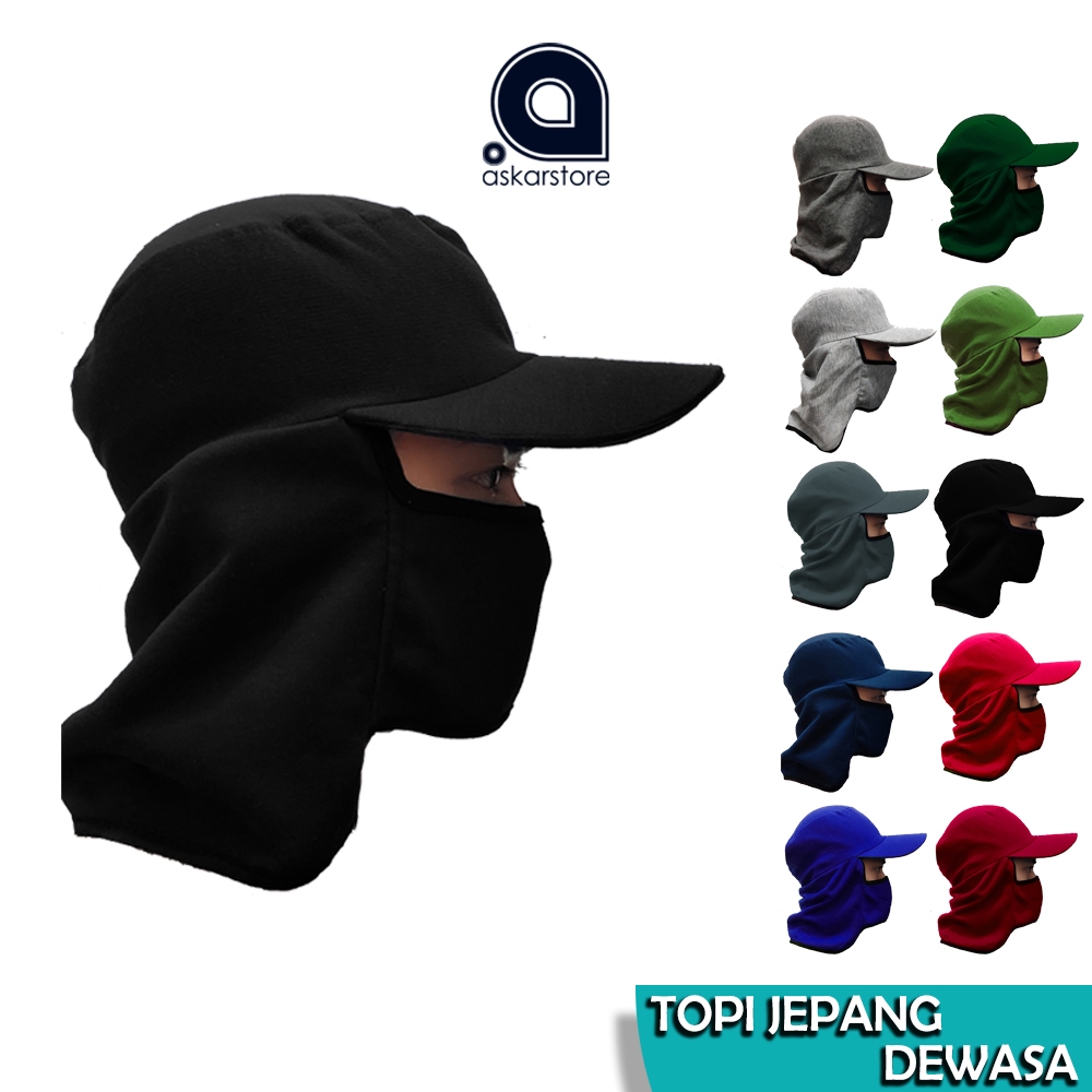 Jual Topi Masker Jepang Pelindung Sinar Matahari Kegiatan Outdoor ...