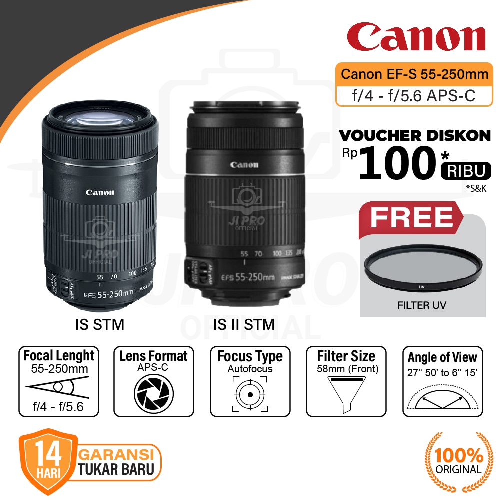 CANON EF-S 55-250MM IS STM