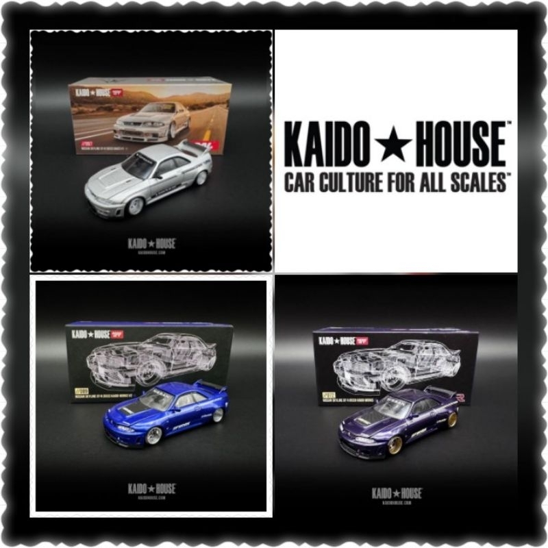 Jual MINI GT KAIDO HOUSE KHMG089 089 NISSAN SKYLINE GT-R R33 KAIDO ...