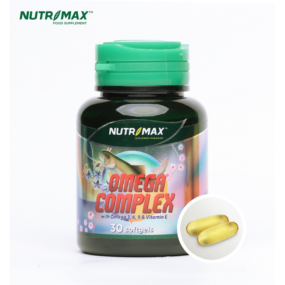 Jual Nutrimax Omega Complex Suplemen Minyak Ikan Omega 3 untuk ...