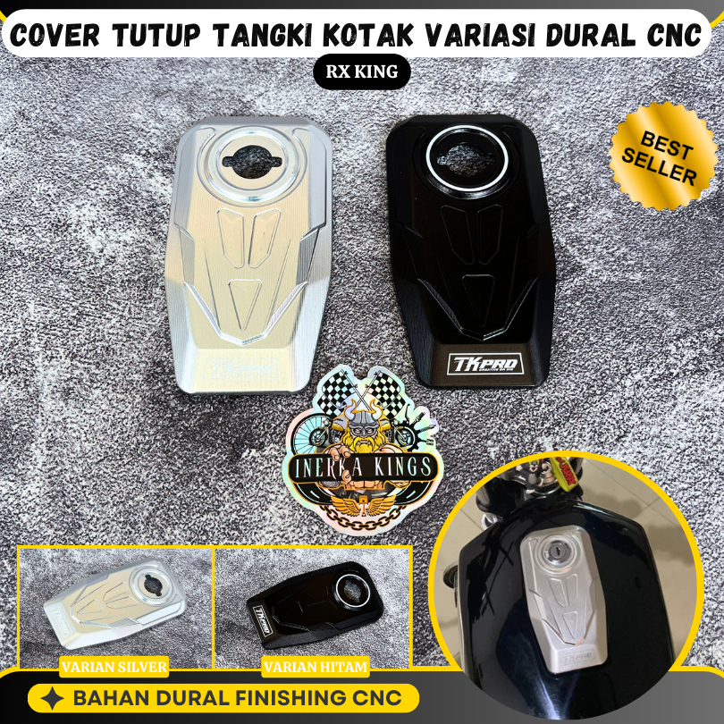Jual Cover Tutup Tangki RX KING NEW & OLD Dural Finishing CNC NEW MODEL ...
