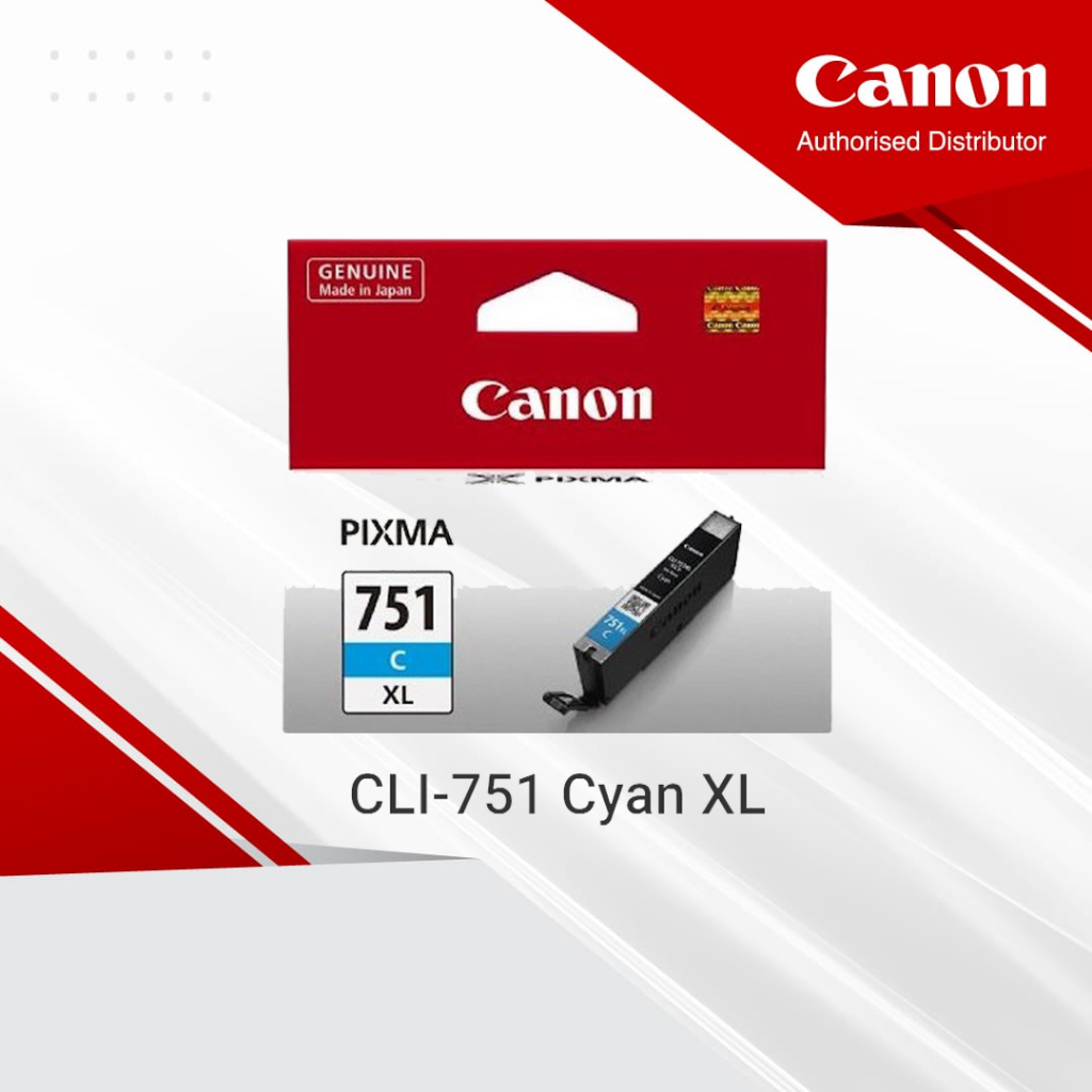 Canon Ink Cartridge CLI-751 Cyan XL