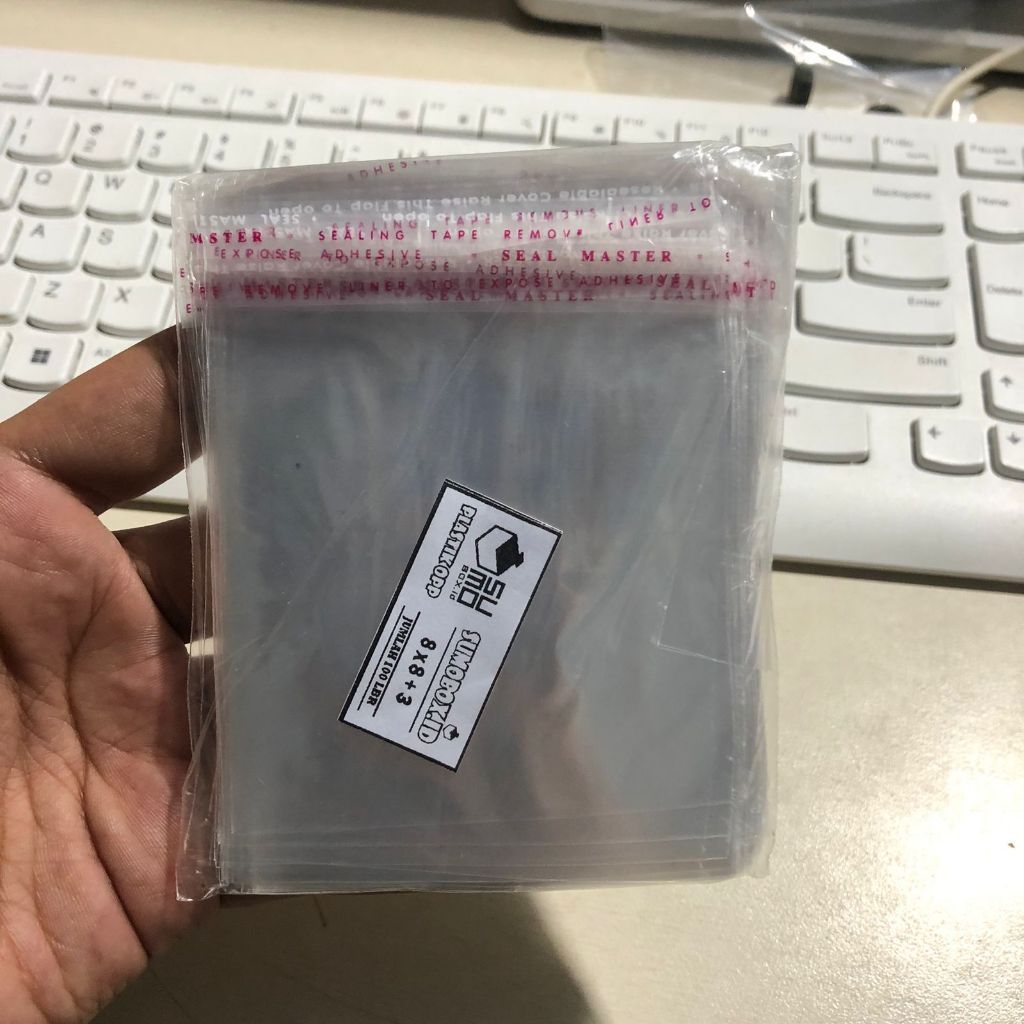 Jual [GB] Plastik OPP Roti Seal Lem 8x8 9x9 10x10 11x11 12x12 / Plastik ...
